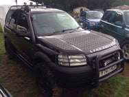 Freelander 1 Bonnet Protection Chequer Plate Panels (Outer Panels ONLY)