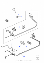 Freelander 1 Low Pressure Fuel Sensor / Fuel Feed Pipe