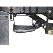 Defender Folding rear door step with rubber top