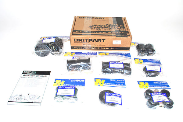 Freelander 1 Britpart Black Suspension Bush Set