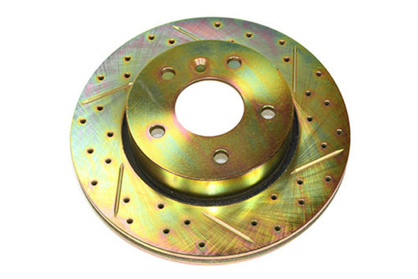 Range Rover P38 Terrafirma Front Drilled And Grooved Brake Discs (pair)