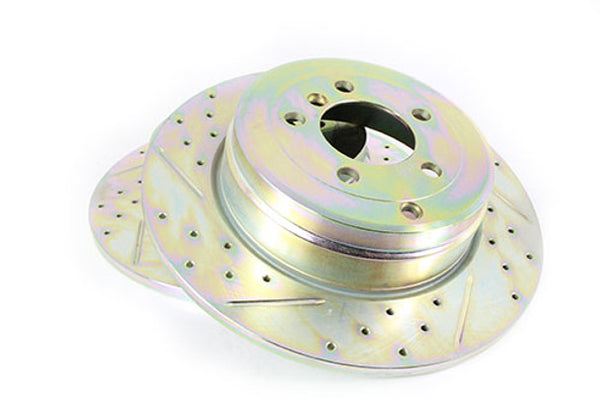 Range Rover L322 To 2006 Terrafirma Rear Drilled And Grooved Brake Discs (pair)