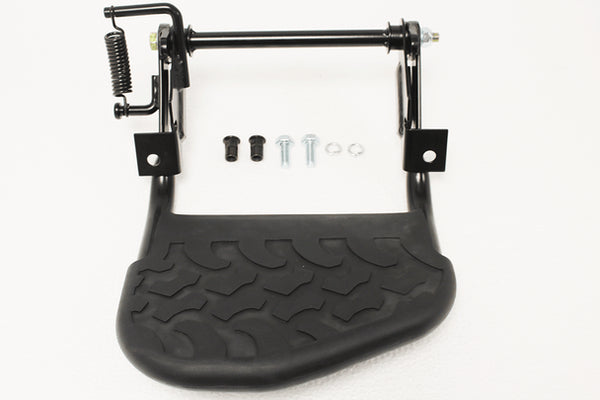 Defender Rear Folding Step Mud Tread