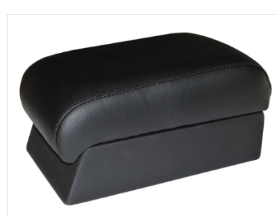 Adjustable Armrest - Black Real Leather (Freelander 1)