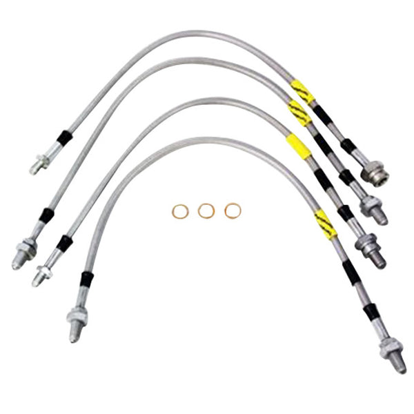 Defender 2" Extended Brake Hose Kit Goodridge
