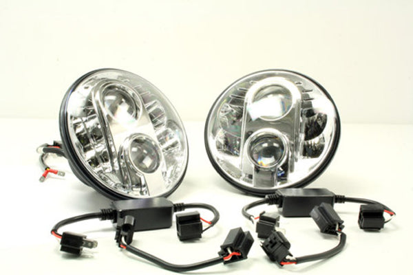 Defender Terrafirma 7" LED Headlight RHD