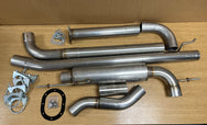 Td4 Performance Full Exhaust System with Side Upgrade