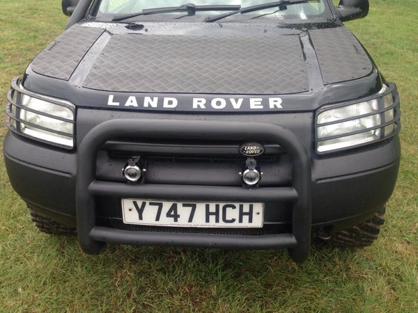 Land Rover Freelander 1 Bonnet Protection Chequer Plate Panels
