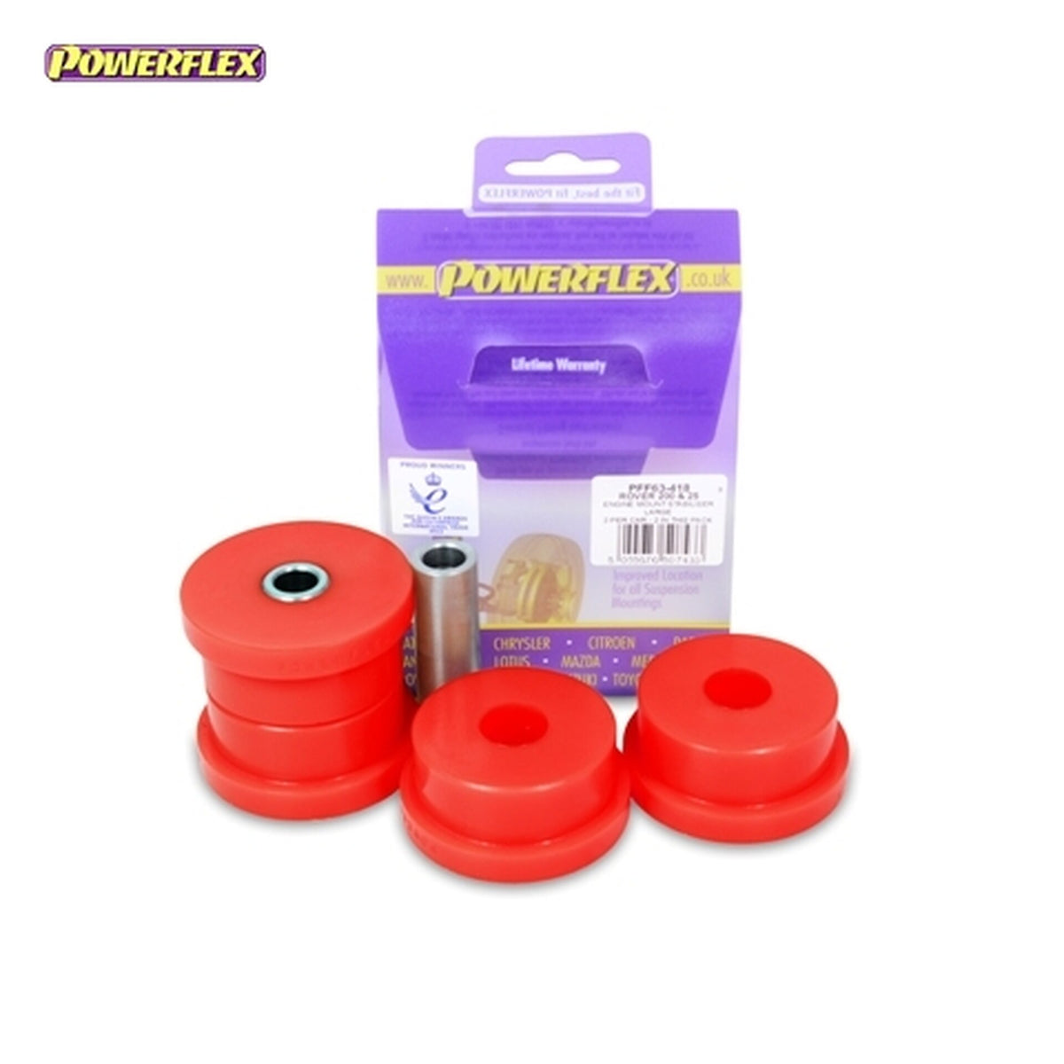 Freelander 1. Engine Steady Bushes. Pair. Large End
