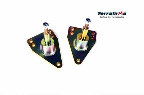 Terrafirma Rear Shock Absorber Relocation Mounts